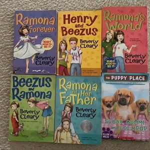 Collection of 5 Ramona Chapter Books by Beverly Cleary